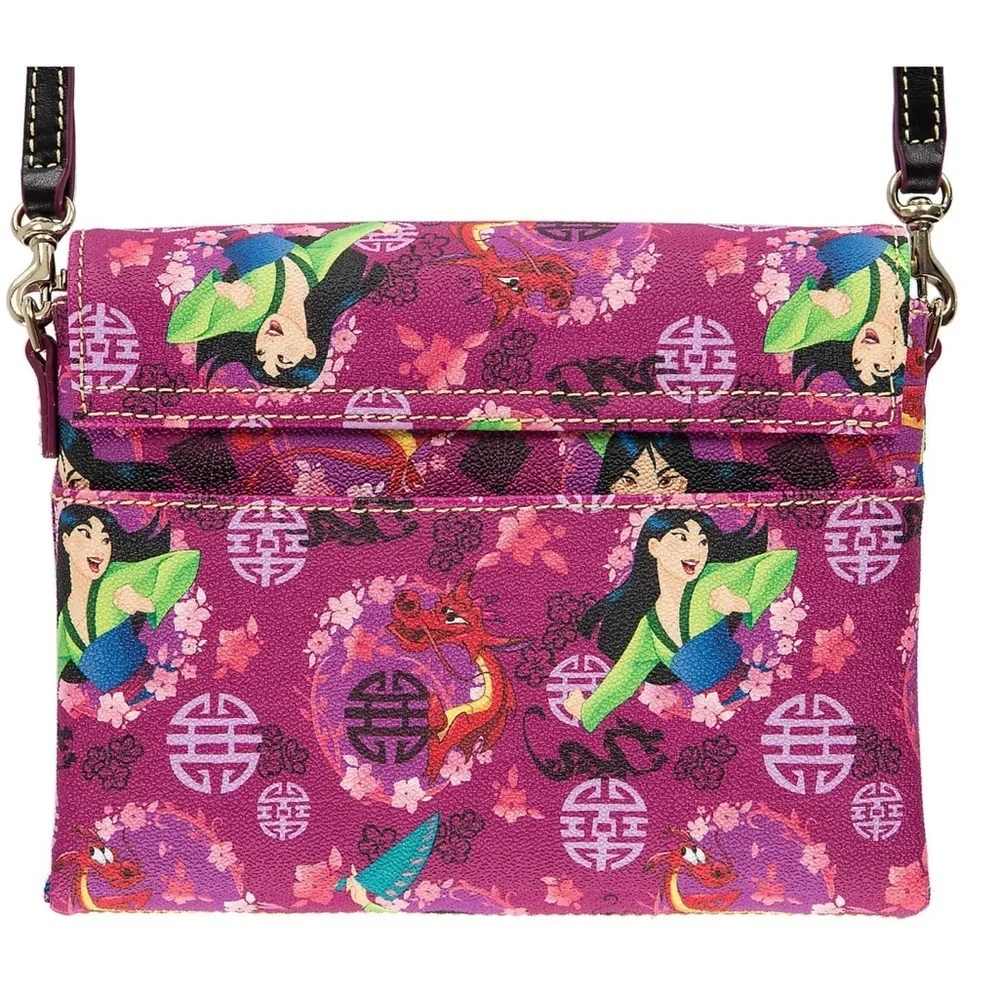 Disney Dooney & Bourke Mulan Crossbody Bag NEW rare - Picture 2 of 9